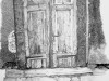 Grey Door Drawing