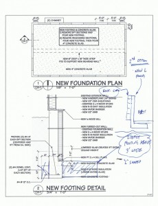 Patel & Joe residence proposed section