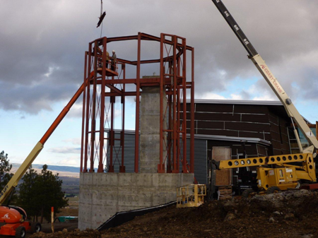 Haydn Observatory Construction Started