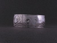 Photo of Small Eagle hand carved Sterling Silver Bracelet