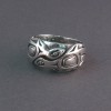 Photo of Walker-Goldsmiths-Cast-Sterling-Ring-#310-frontview