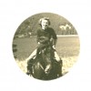 Teenage Mom on horseback