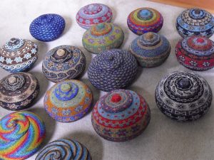 Beadwork Baskets $45